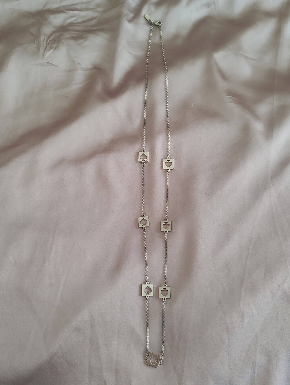 Kate Spade Punch Out Spade Necklace